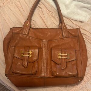 Ralph Lauren, Brown, Large bag, Well loved